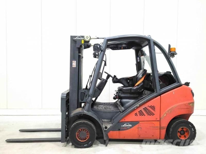 Linde H25T-02 LPG 지게차