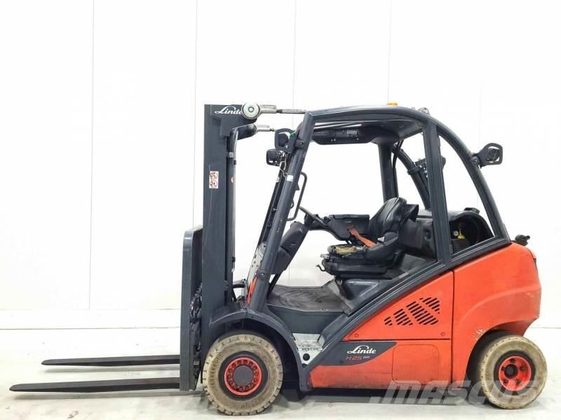 Linde H25T-02 LPG 지게차