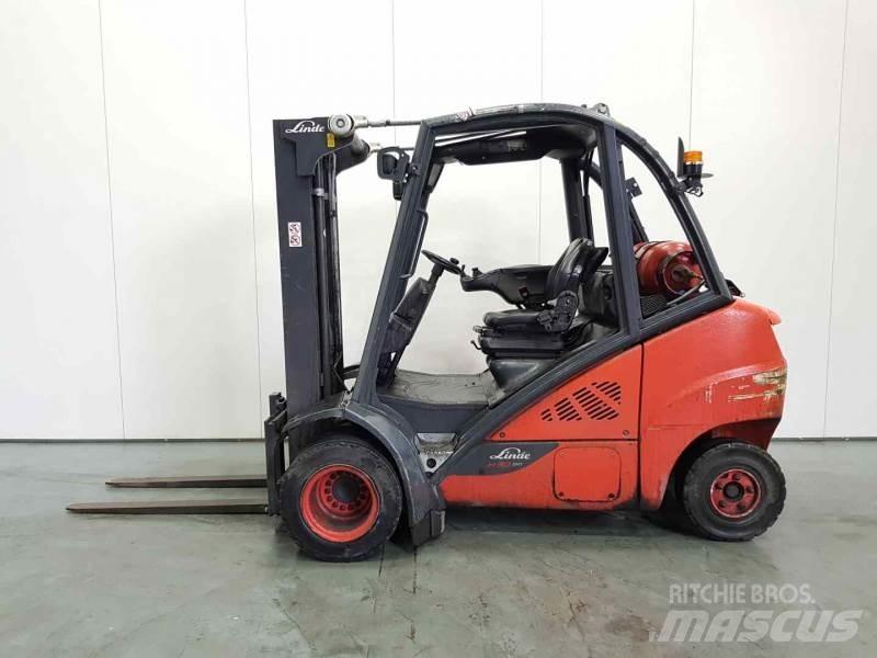 Linde H30T-02 TWIN WHEEL LPG 지게차