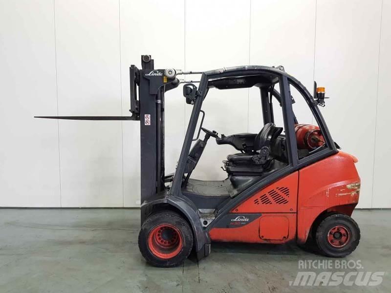 Linde H30T-02 TWIN WHEEL LPG 지게차