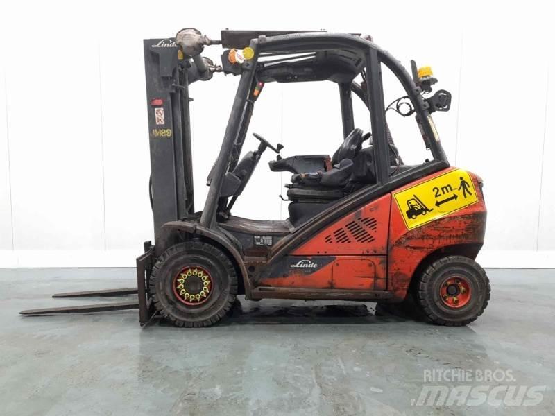 Linde H35D-02 393 디젤 지게차