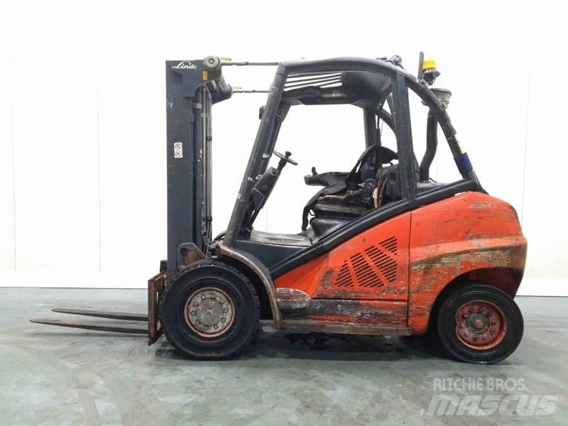 Linde H50D-02 394 디젤 지게차