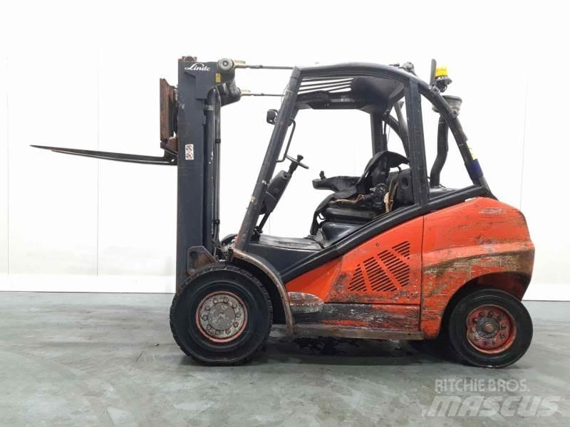 Linde H50D-02 394 디젤 지게차