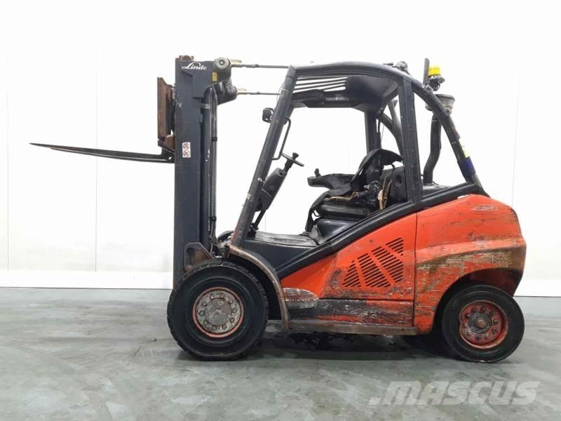 Linde H50D-02 394 DONOR 디젤 지게차