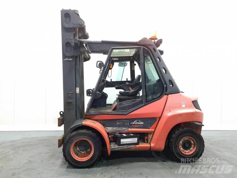 Linde H60D-03 396 디젤 지게차
