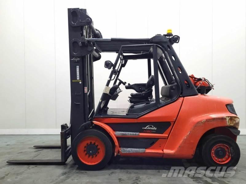 Linde H80T-03/900 396 LPG 지게차