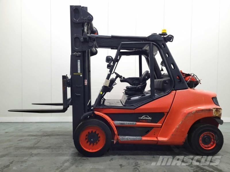 Linde H80T-03/900 396 LPG 지게차