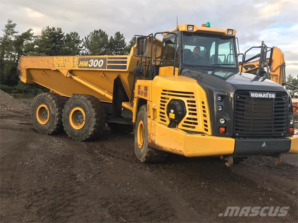 Komatsu HM300-5 연결식 홀러