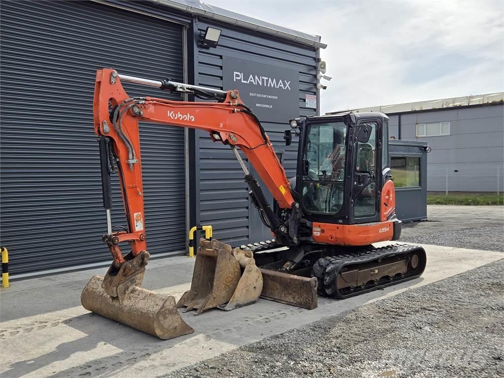 Kubota U55-4 중형굴삭기 7톤-28톤