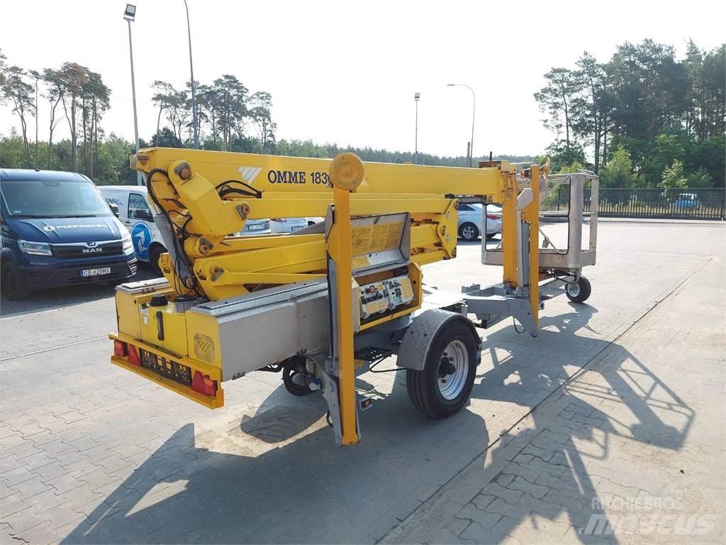 Omme 1830 EBZX 트레일러 탑재 고소작업대