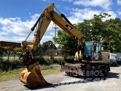 CAT M322D  휠 굴삭기