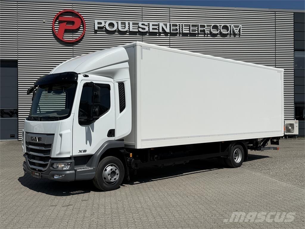 DAF XB 230 m. lift 탑차 트럭