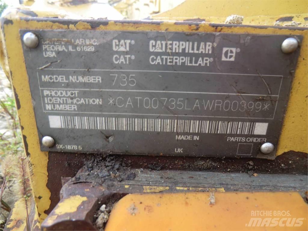 CAT 735 섀시 및 서스펜션