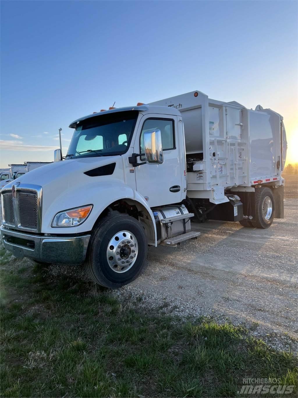 Kenworth T280 폐기물 수거 트럭