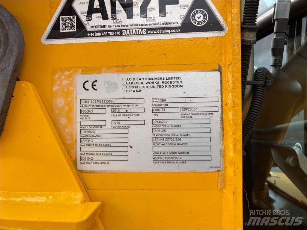 JCB 418S 농업용 텔레 핸들러