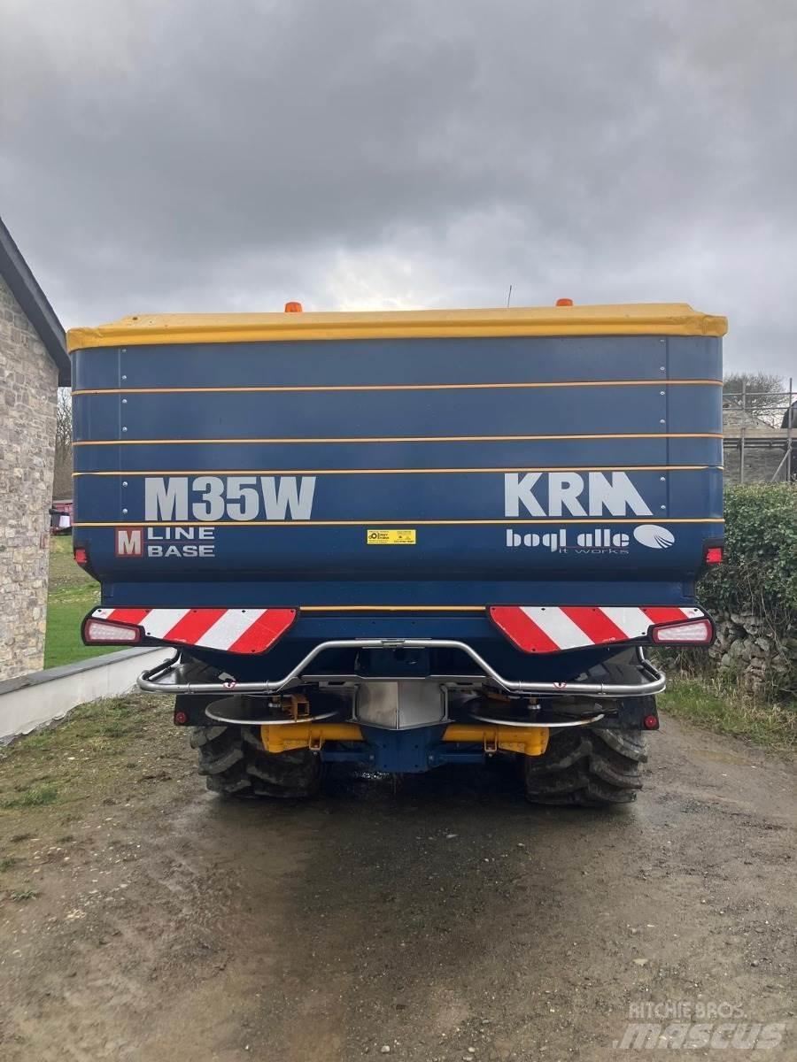 Krm M35W 퇴비살포기