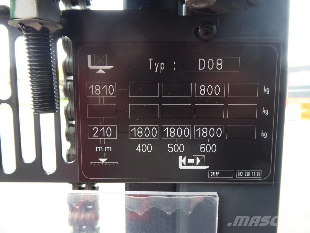 Linde D08 포크리프트