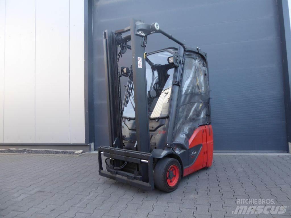 Linde E12-02 전동 지게차