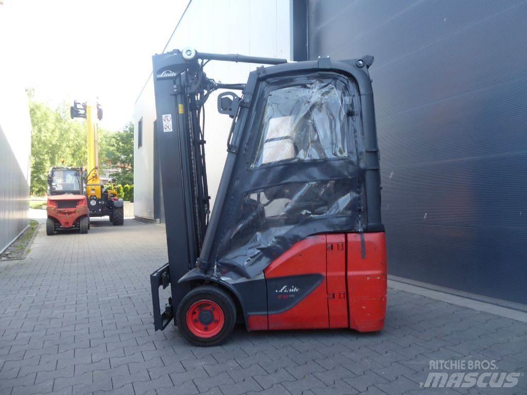Linde E12-02 전동 지게차