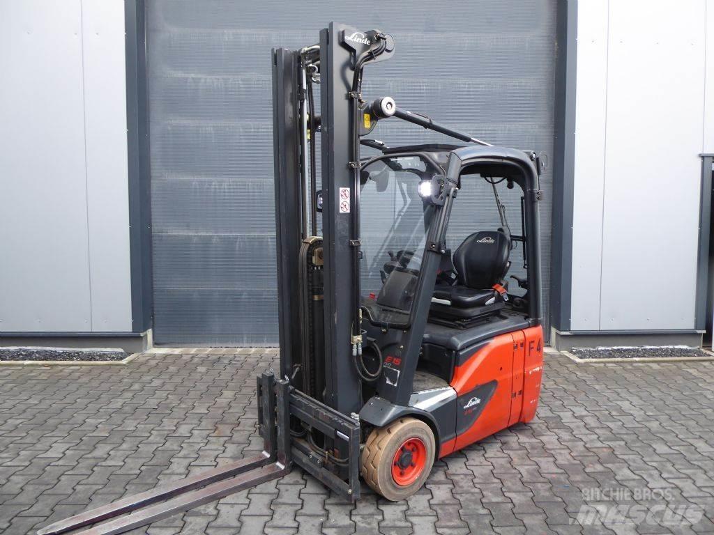 Linde E15-02 전동 지게차