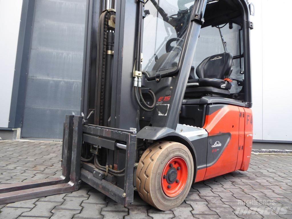 Linde E15-02 전동 지게차