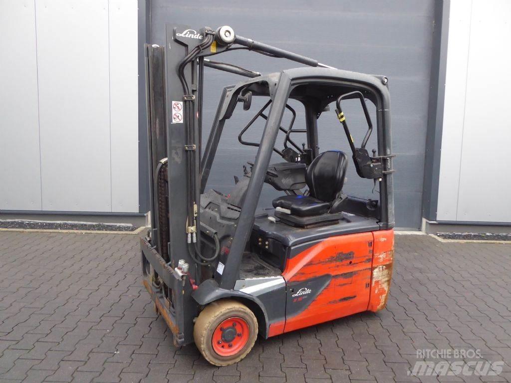 Linde E16-02 전동 지게차