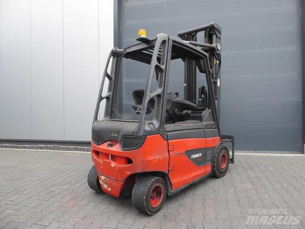 Linde E25-01 전동 지게차