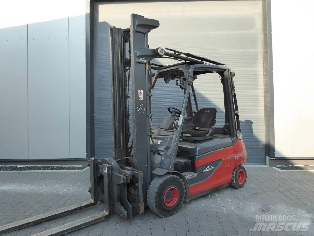 Linde E30-01 전동 지게차