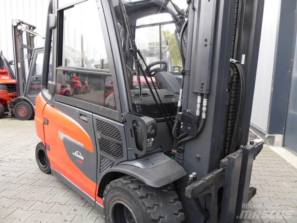 Linde E35L-01 전동 지게차