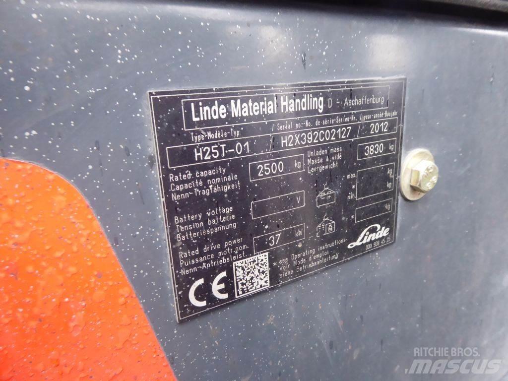 Linde H25T-01 LPG 지게차