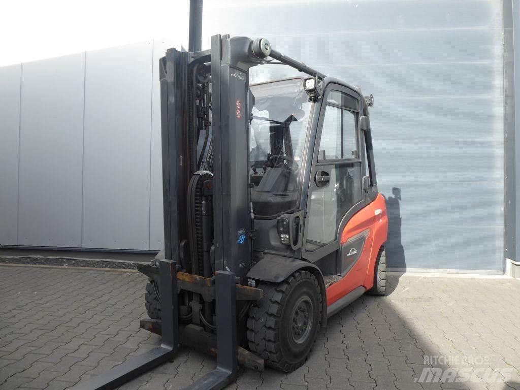 Linde H35D-01 디젤 지게차