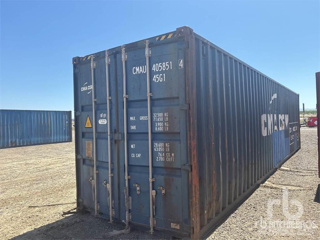  40 ft High Cube 특수 컨테이너