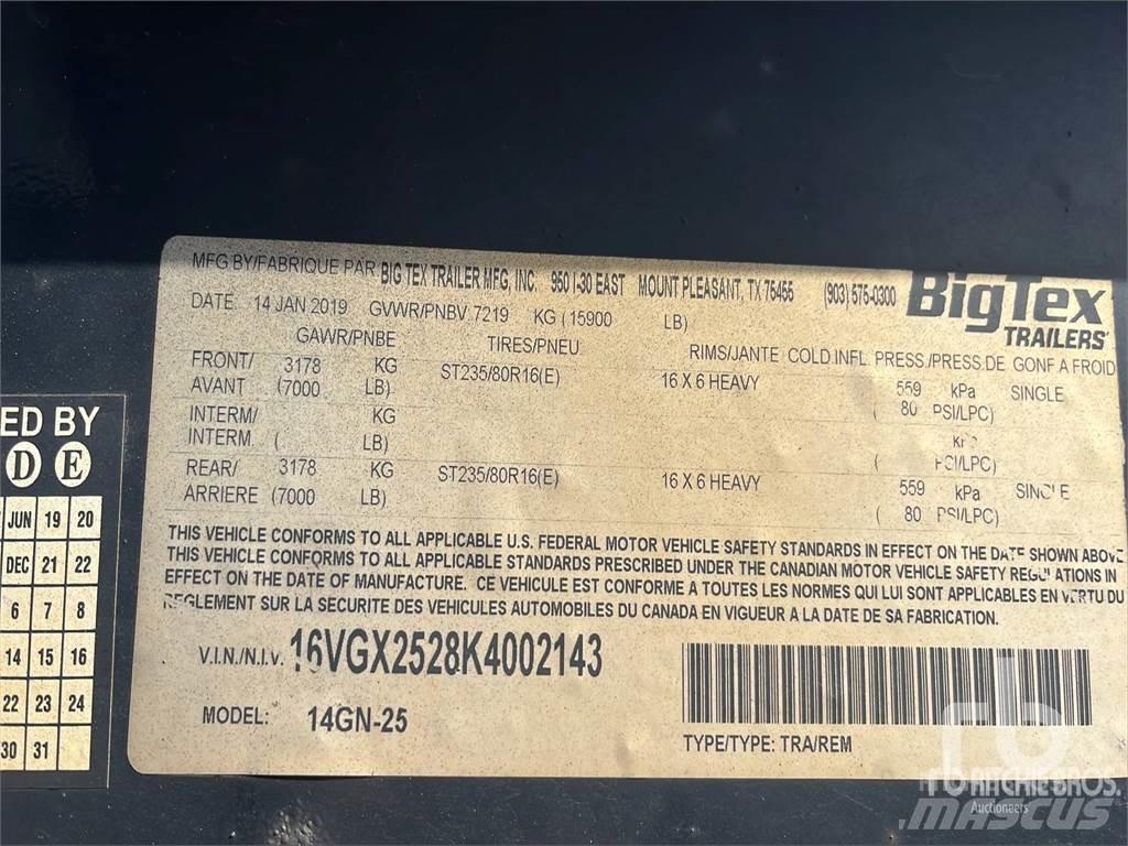 Big Tex 14GN-25 로우 로더