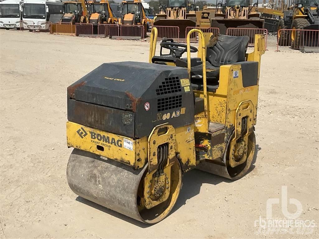 Bomag BW80 트윈 드럼 롤러