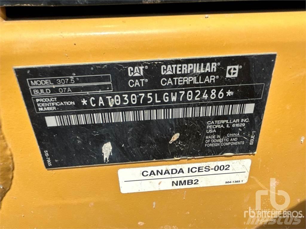 CAT 307.5 대형 굴삭기 29톤 이상