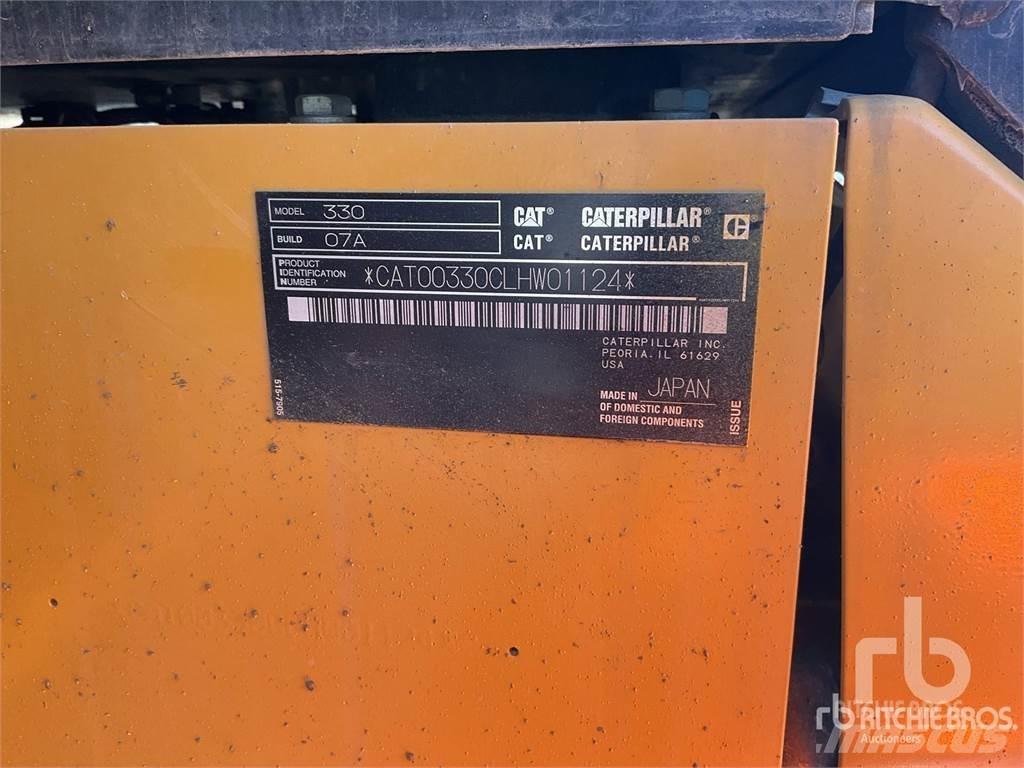 CAT 330 대형 굴삭기 29톤 이상
