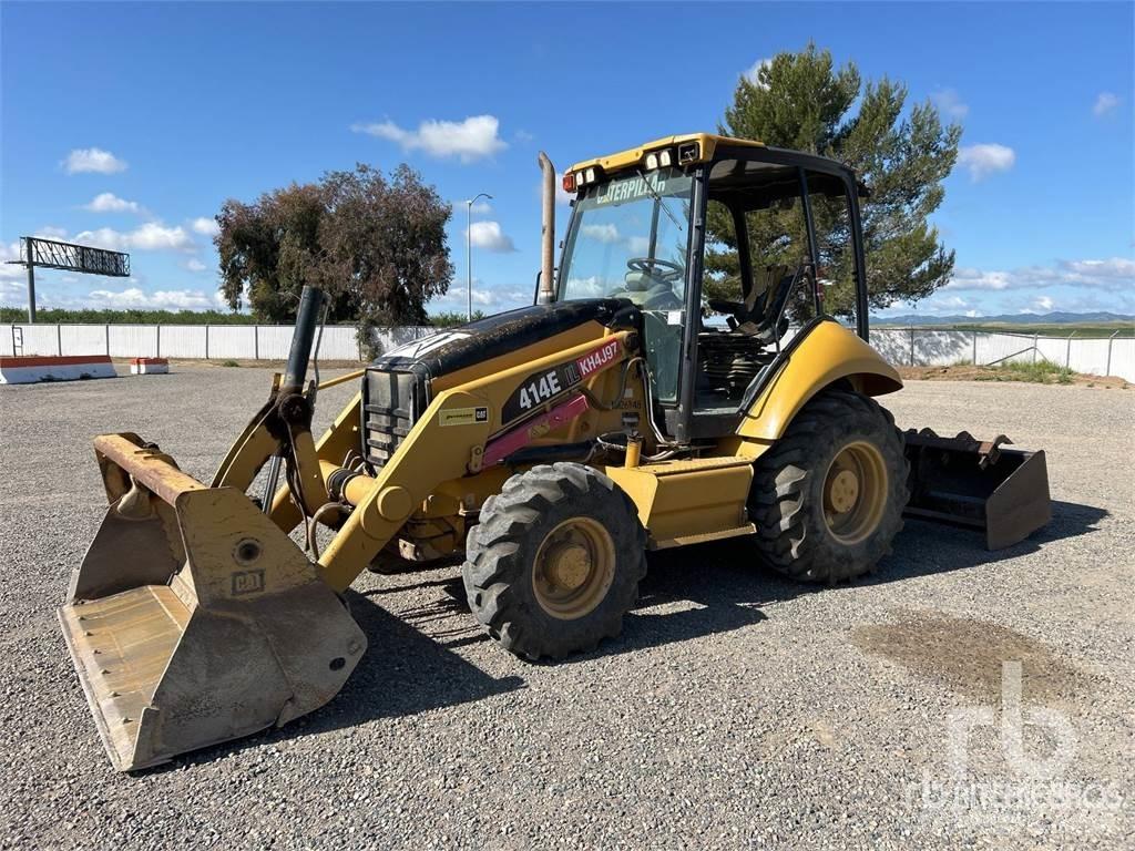CAT 414E 스킵 로더 트럭