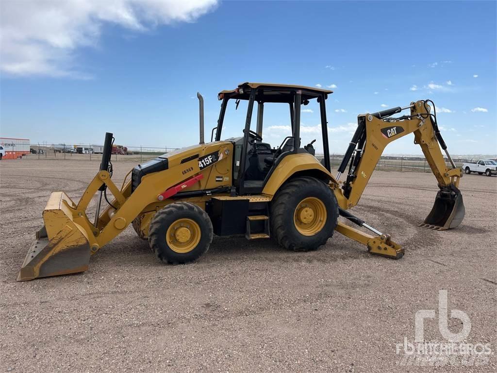 CAT 415F2 백호로더