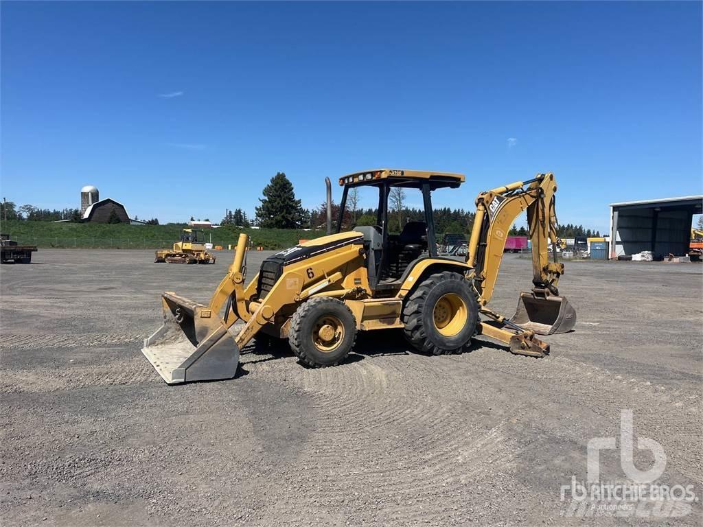 CAT 420D 백호로더