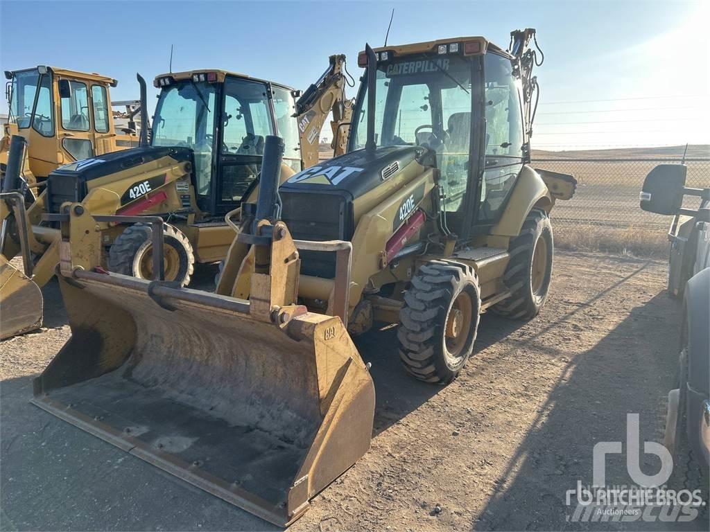 CAT 420E 백호로더