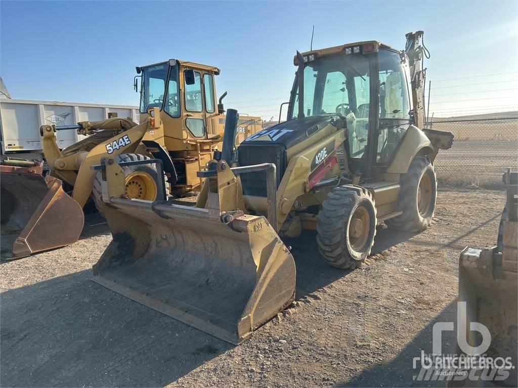 CAT 420E 백호로더