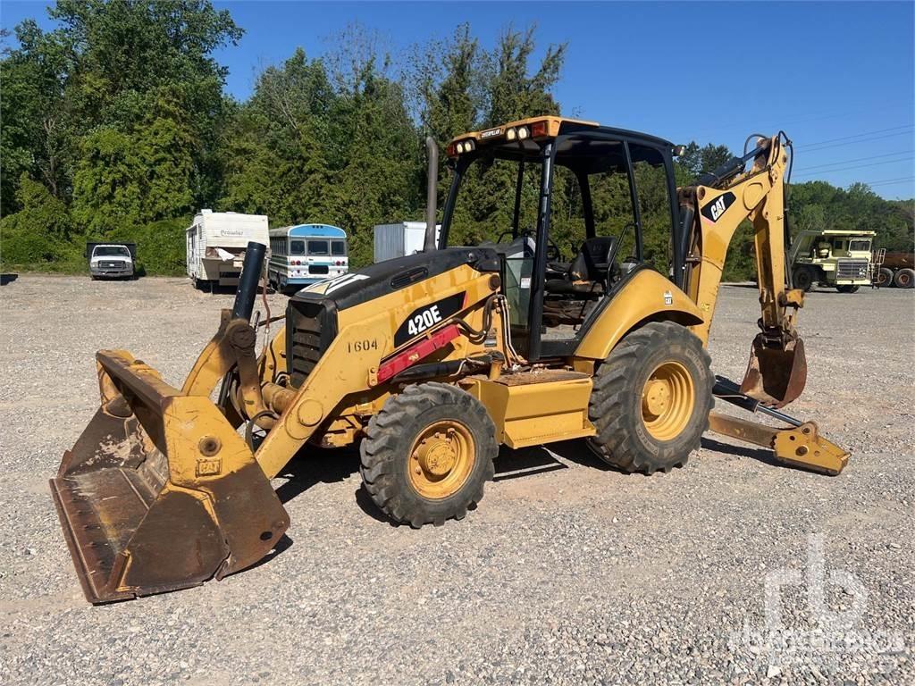 CAT 420E 백호로더