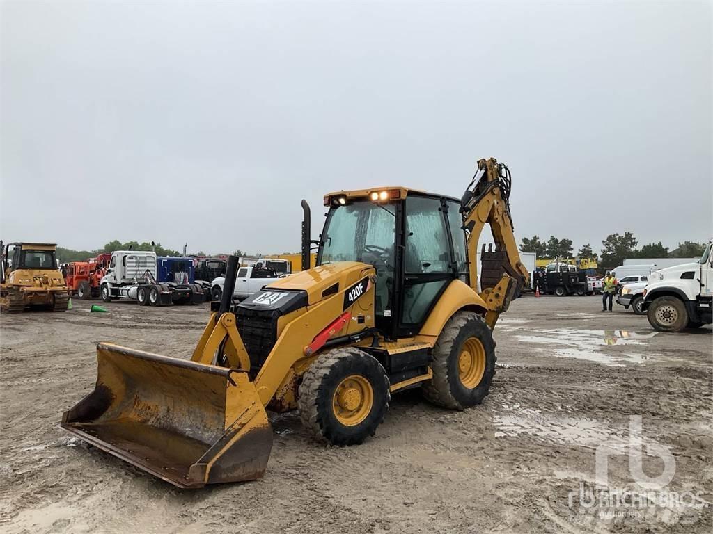 CAT 420F 백호로더