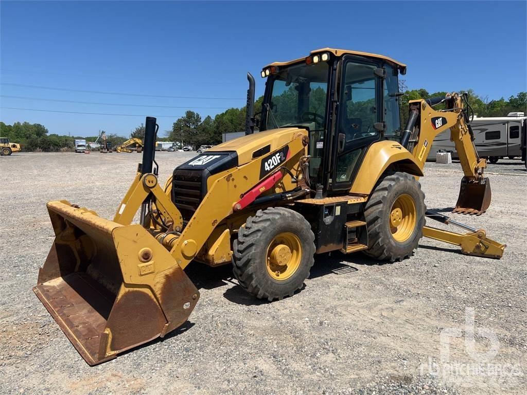 CAT 420F2 백호로더