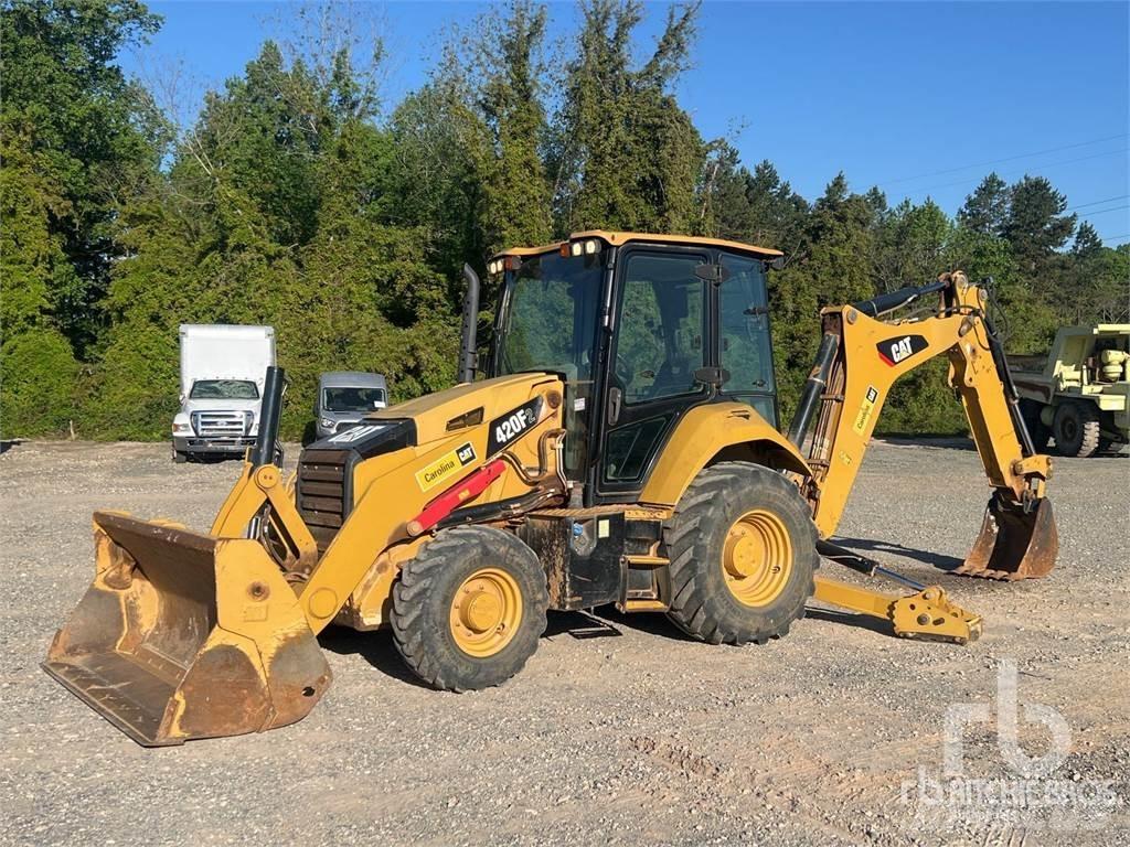 CAT 420F2 백호로더