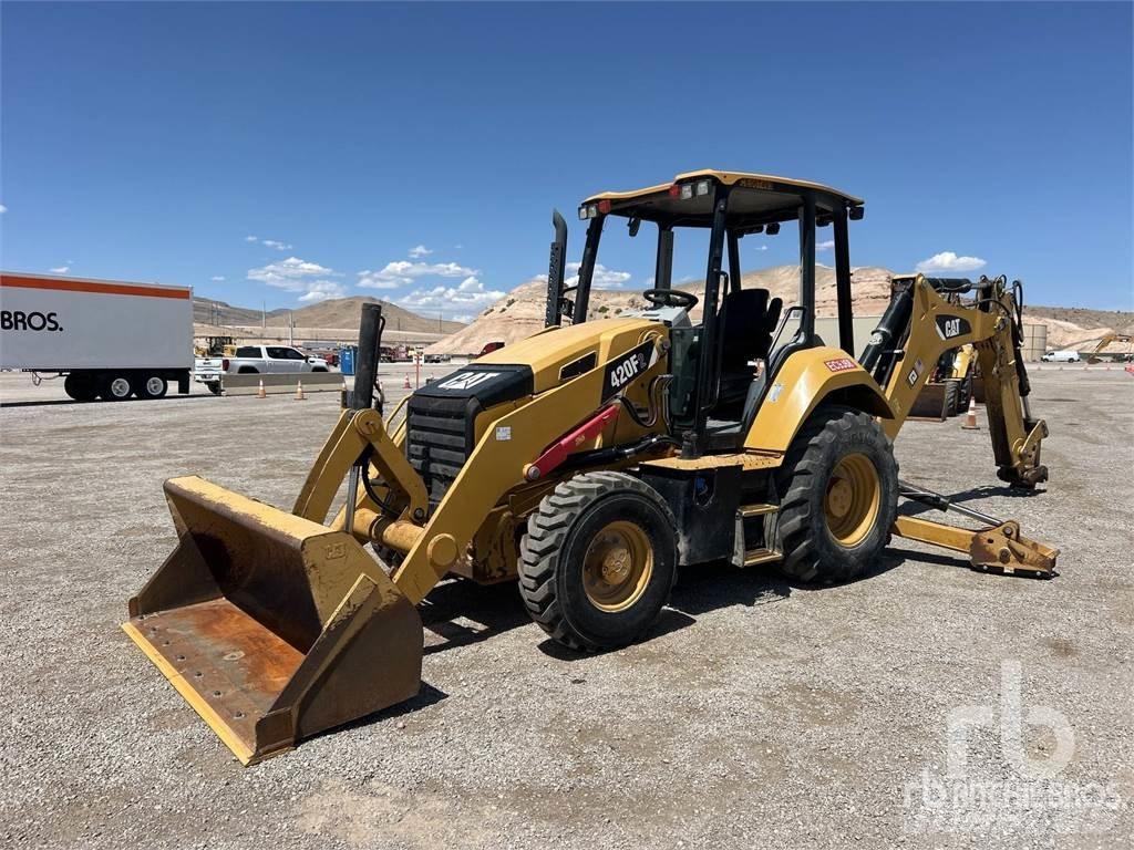 CAT 420F2 백호로더