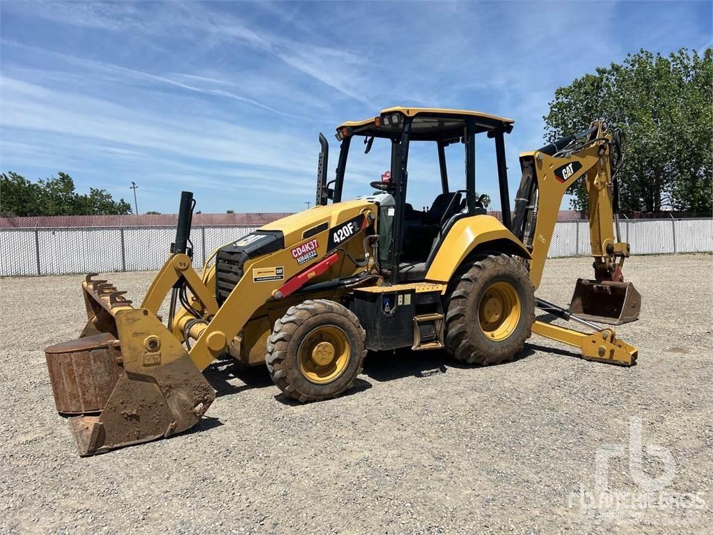CAT 420F2 백호로더