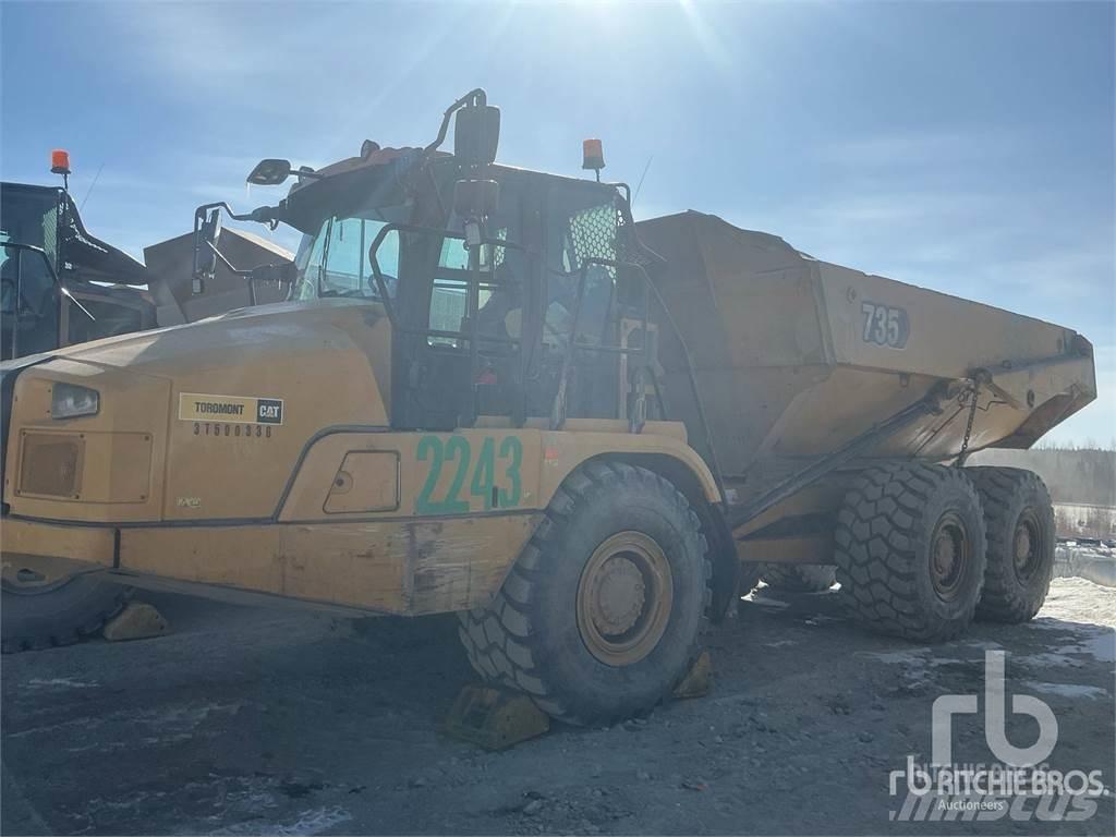 CAT 735 연결식 홀러