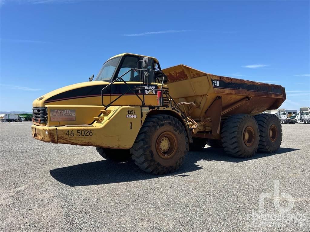 CAT 740 연결식 홀러