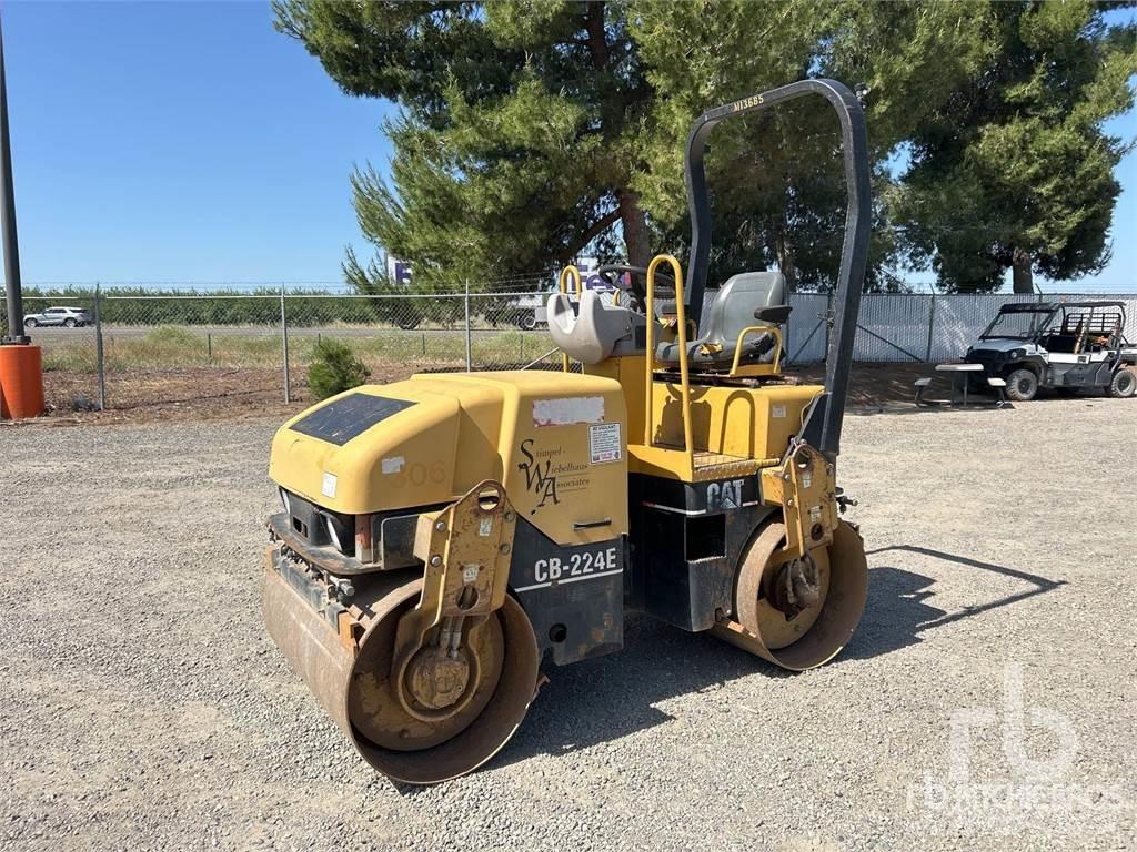 CAT CB224E 트윈 드럼 롤러